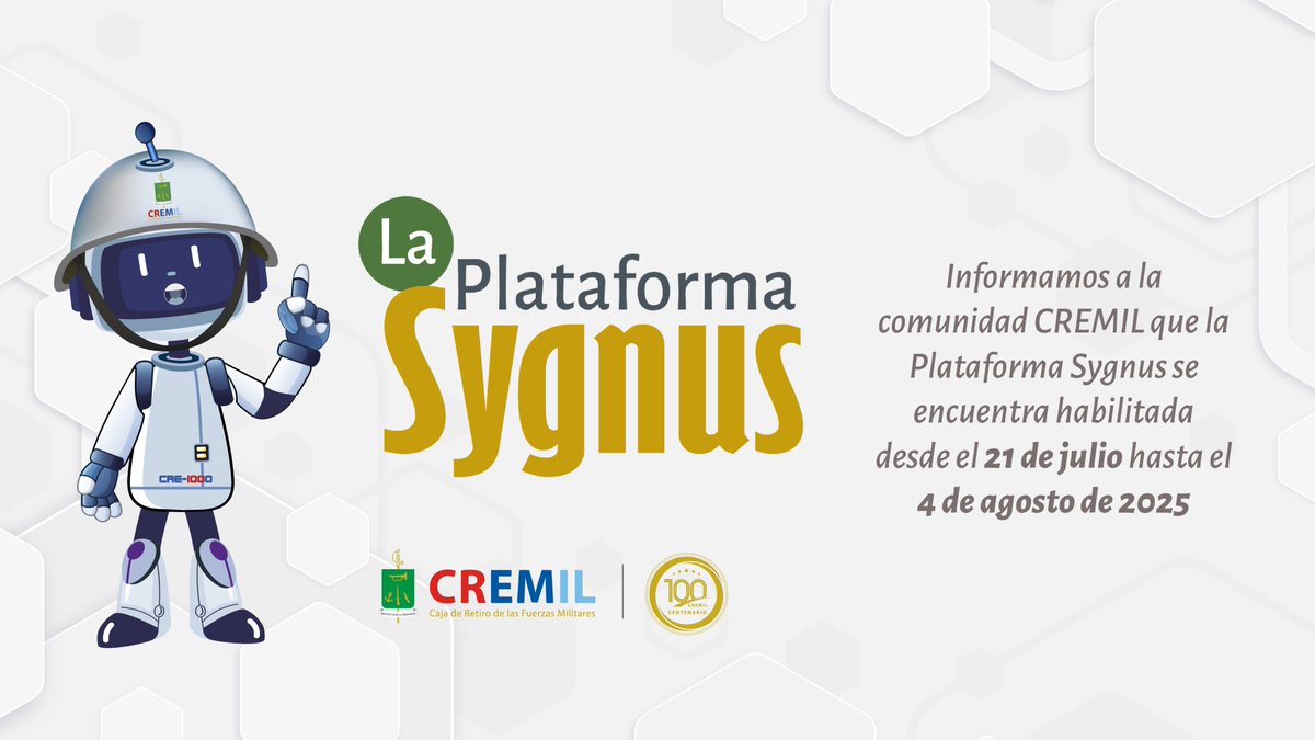 Cremil_Co's tweet photo. Señor afiliado tenga en cuenta estas fechas de apertura y cierre de la plataforma Sygnus.
#cremilmáscercadeusted #sygnus https://t.co/pccmnS23XH