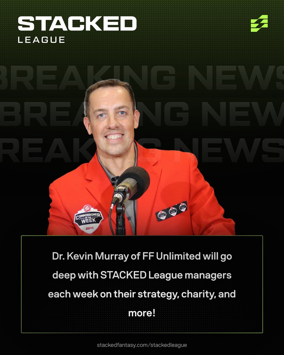 STACKEDLEAGUE's tweet image. Engaging content is one aspect that will help the STACKED League truly connect with gamers.
We're incredibly excited to welcome @DrKJMurray as an "on-field reporter" to bring league happenings to life all season long!