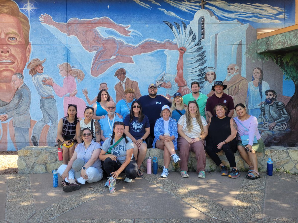 What a journey! 💙 After an intense and moving week, Lasallian Social Justice Institute participants are traveling back home today from El Paso, Texas.