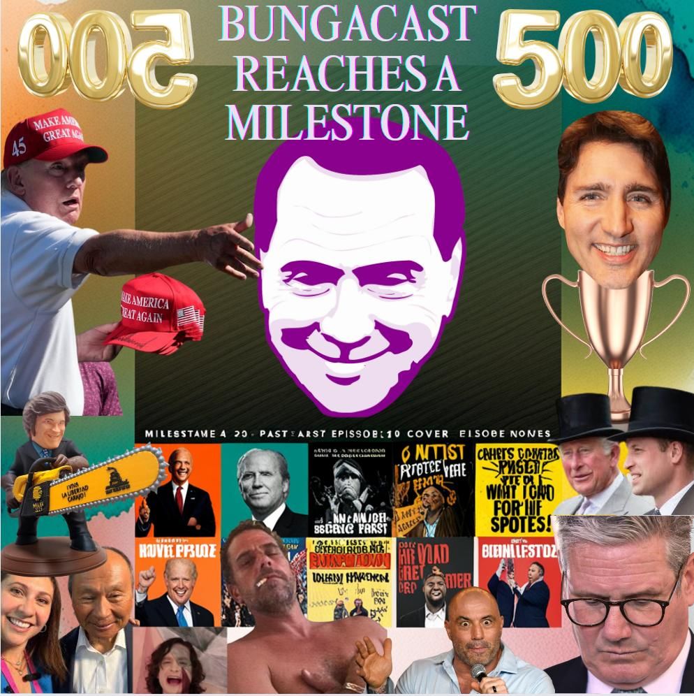 BungaCast's tweet image. It&apos;s not just a podcast—it&apos;s a 500 podcast