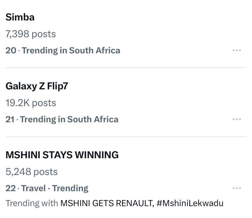 theminajwave's tweet image. Thank you @Renault_SA for Mshini 

MSHINI GETS RENAULT 
MSHINI STAYS WINNING 
#SiphesihleLekwadu 
#RenaultLuxuryMove