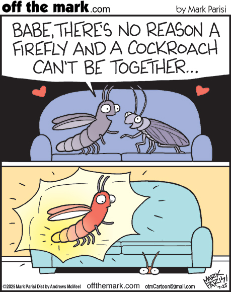 OffTheMarkComic's tweet image. Have insects