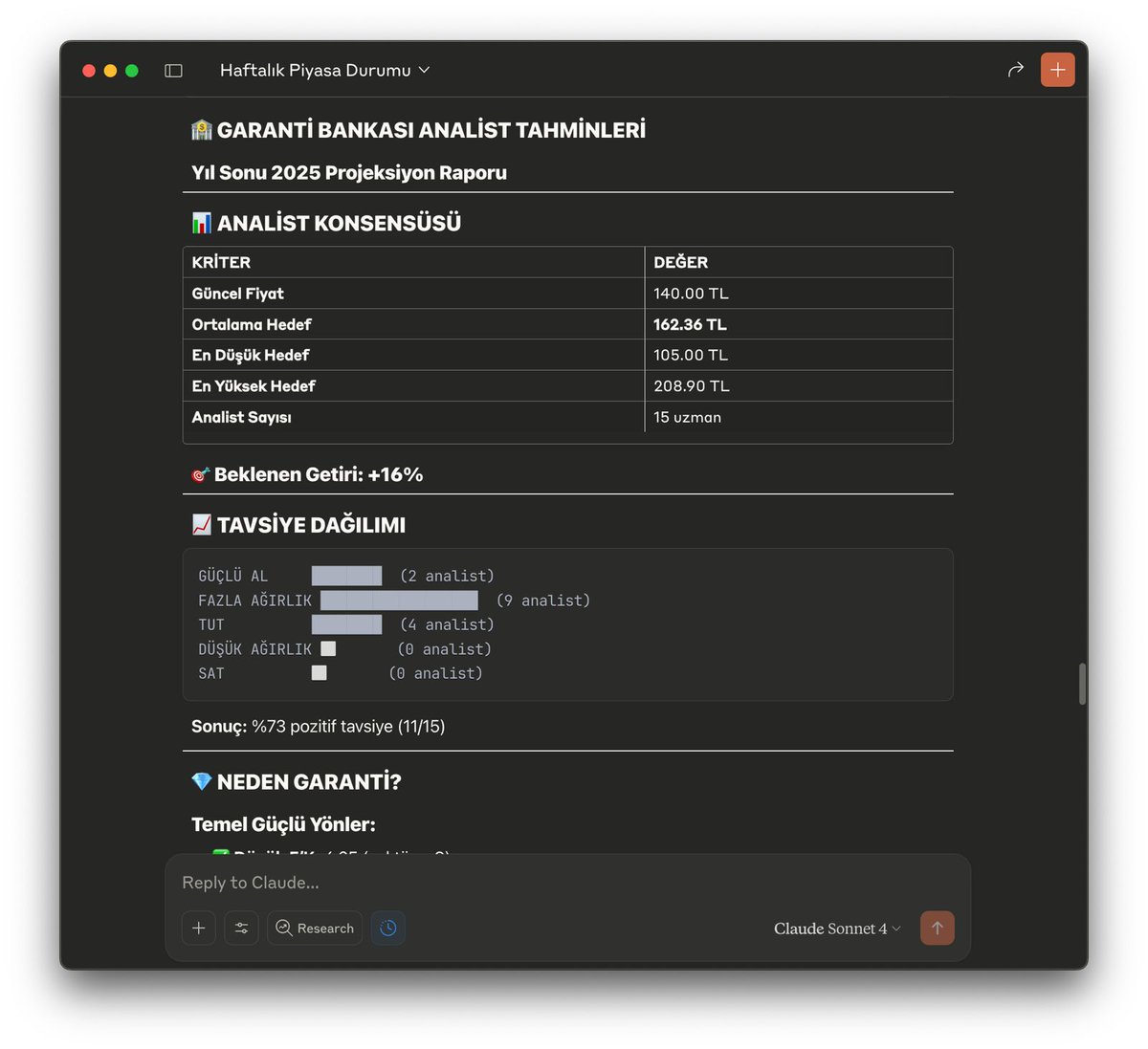 Açık kaynaklı projem Borsa MCP artık bulutta!

Borsa MCP'yi buluta yükledim. Artık hiçbir kuruluma gerek kalmadan Claude'ın Connectors bölümünden bağlayabiliyorsunuz. Ayrıca tam bir borsa analisti gibi davranmasını sağlamak için Onat Vural güzel bir sistem promptu yazdı.