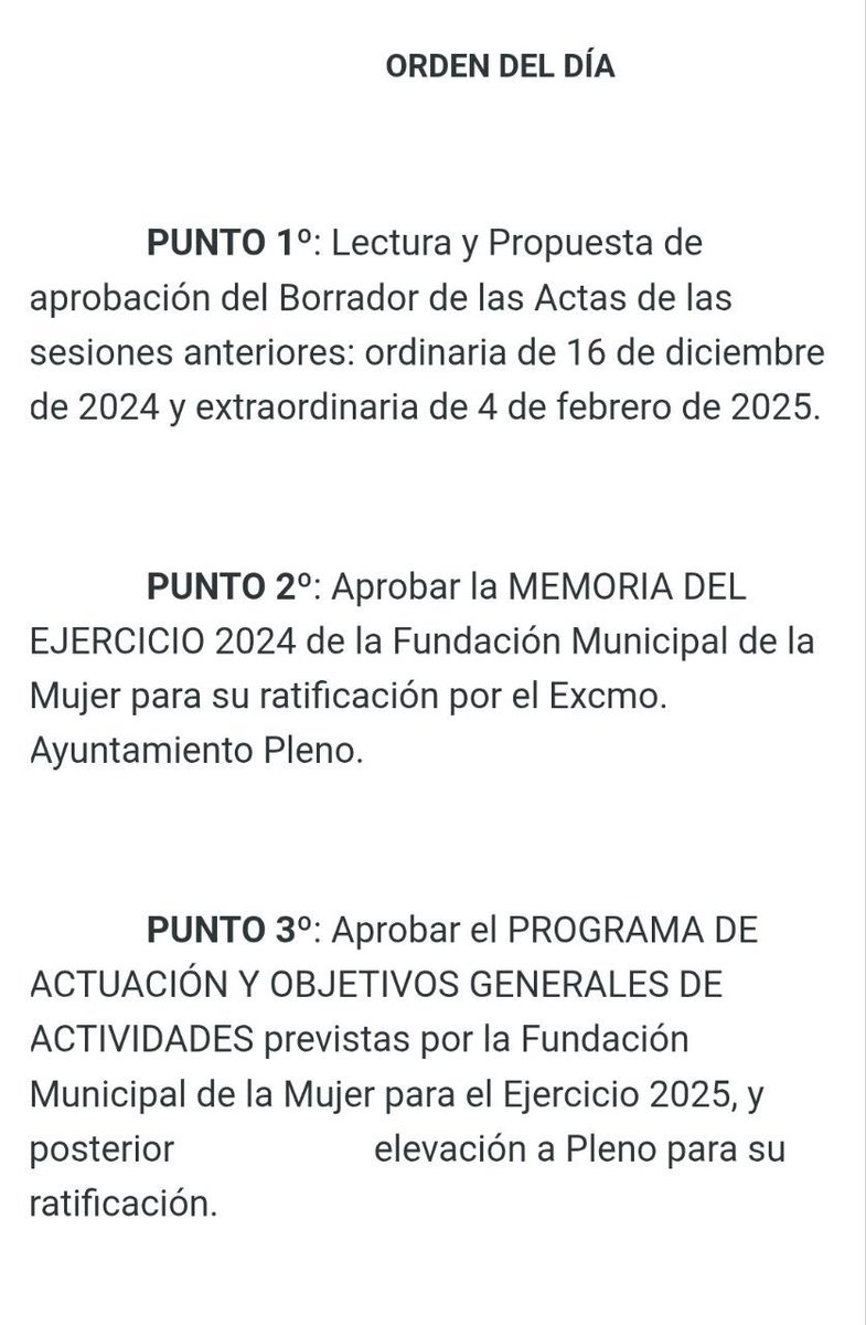 LorenaGarron's tweet image. 🧐Ha hecho falta que salgamos a prensa para que la concejala Virginia Martín se haya dignado a convocar Consejo Rector de la Fundación Municipal de la Mujer.
Llevamos 7 meses sin rendición de cuentas de 2024 y !sin Programación del 2025!
Al PP, la igualdad se la sopla