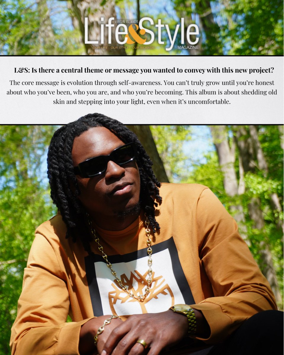 I had the pleasure of speaking with Virgin Islands Life &amp; Style Magazine about my upcoming album #VoiceOfTheLamb. This conversation was a reflection of growth and truth 🙏🏾

#VoiceOfTheLamb | 8.15.25 ⏳

📸: <a href="/_kyrajay/">👩🏾‍💻</a>
