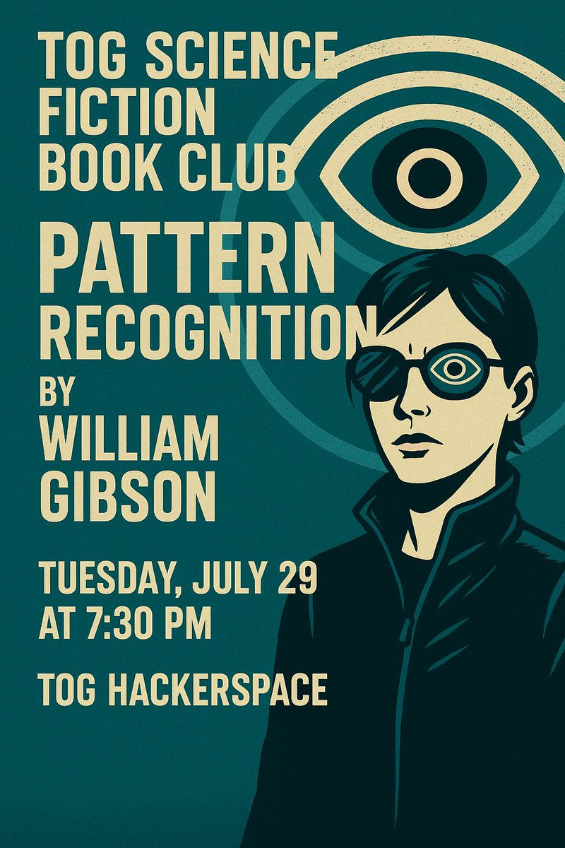 📚 Our Book Club is back this Tuesday!
We’re reading Pattern Recognition by William Gibson, a stylish, near-future mystery exploring branding, identity &amp; online culture.
🗓️ Tues, July 29th @ 7:30pm
🔗 meetup.com/tog-dublin-hac…
All welcome even if you haven’t finished the book!
