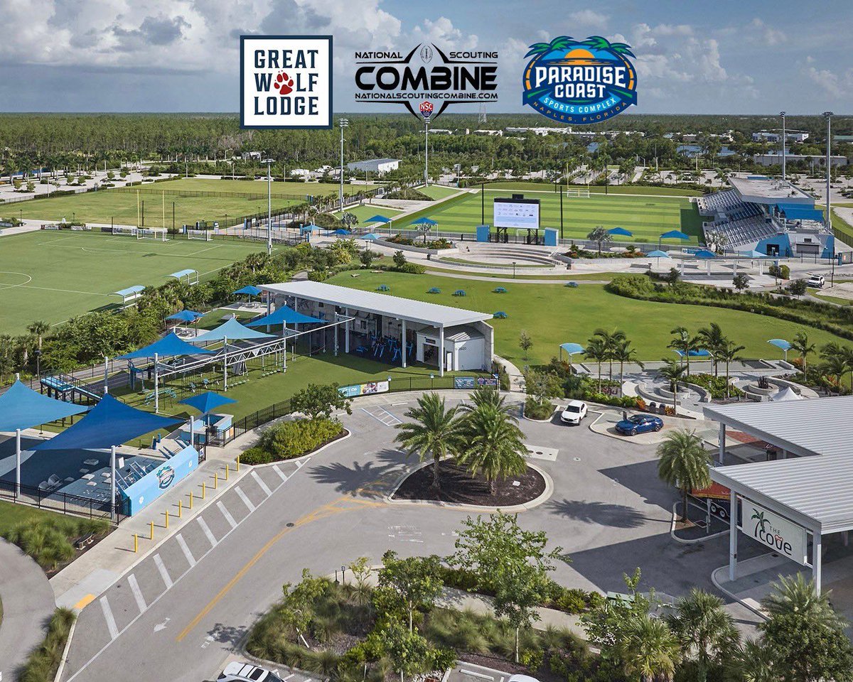 NSCombine's tweet image. 2026 National Scouting Combine 🏈
Naples, Florida 🏝️
@pcscnaples
@greatwolflodge
Elite Combine Testing for Athletes Ready to Go Next Level!
Draft Eligibles: January 5–8
Free Agents: January 7–9
✅ Professional Testing
✅ Scoring & Drills
✅ Showcase Opportunities