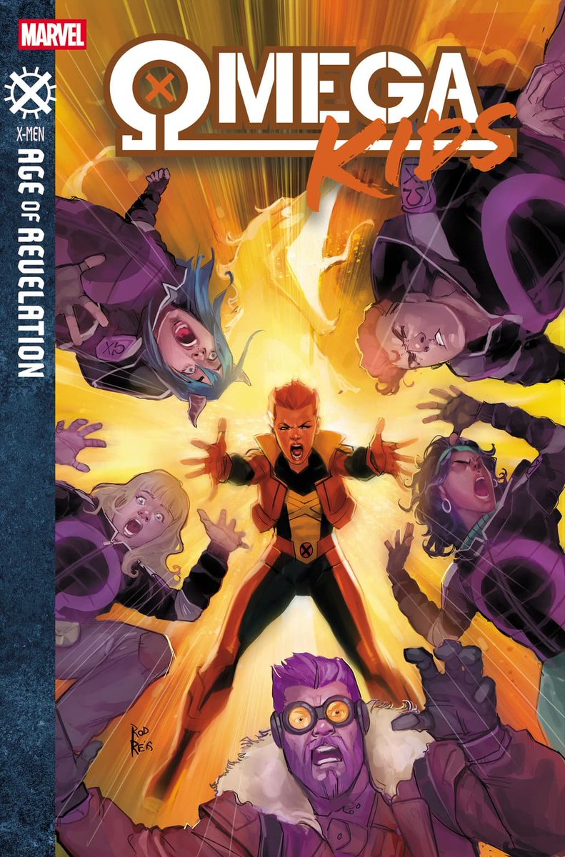 TonyFleecs's tweet image. From the @Marvel #SDCC2025 Panel--
Written by TONY FLEECS
Art by ANDRÉS GENOLET
Cover by ROD REIS
On Sale 11/19
TARGET: RACHEL SUMMERS!
X YEARS LATER, the Omega Kids play their favorite game…hunting down mutant traitors!