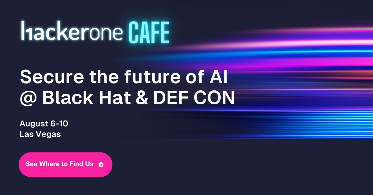 Hacker0x01's tweet image. CISOs: You’re under pressure to both implement & secure AI, fast.
We can help. Meet us in Vegas Aug. 6–10 to learn why industry leaders like Anthropic, Coinbase, GitHub, GM, and the U.S. Department of Defense trust HackerOne to reduce AI risk and build AI resilience.
Here's…