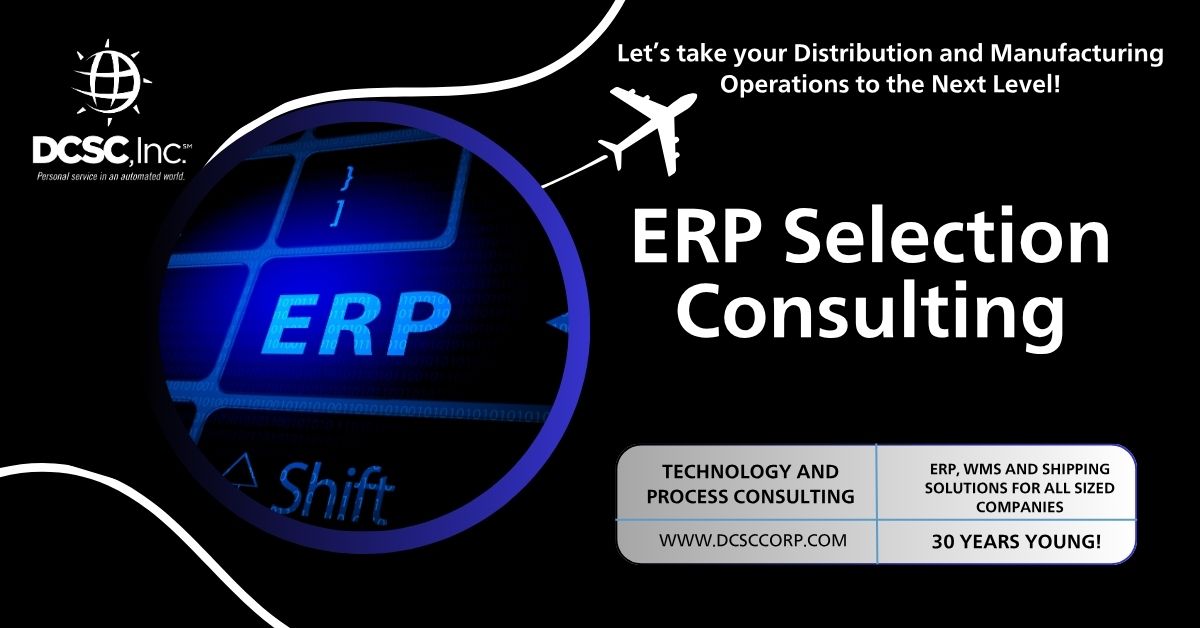 DCSCInc's tweet image. 🚀 Attention #manufacturers and #suppliers! Need guidance on choosing your next ERP system? We're here to assist! We'll assess your requirements, compile a needs list, and support you in evaluating potential vendors and solutions. Discover more now: dcsccorp.com/erp-selection-…