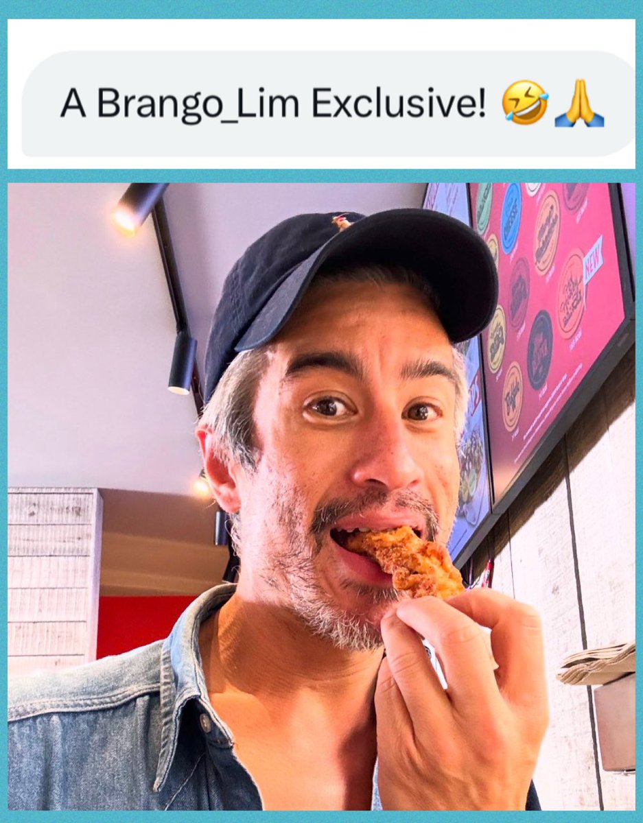 Brango_Lim's tweet image. somebody said something about a chicken shop date? i’m sat.
