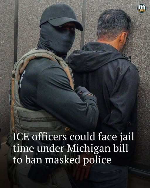 ICE officers mask themselves to protect their families from crazy liberals. Instead of punishing law enforcement for doing their jobs while trying to protect their loved ones how about severely punishing anyone who doxes or goes after an officer's family.