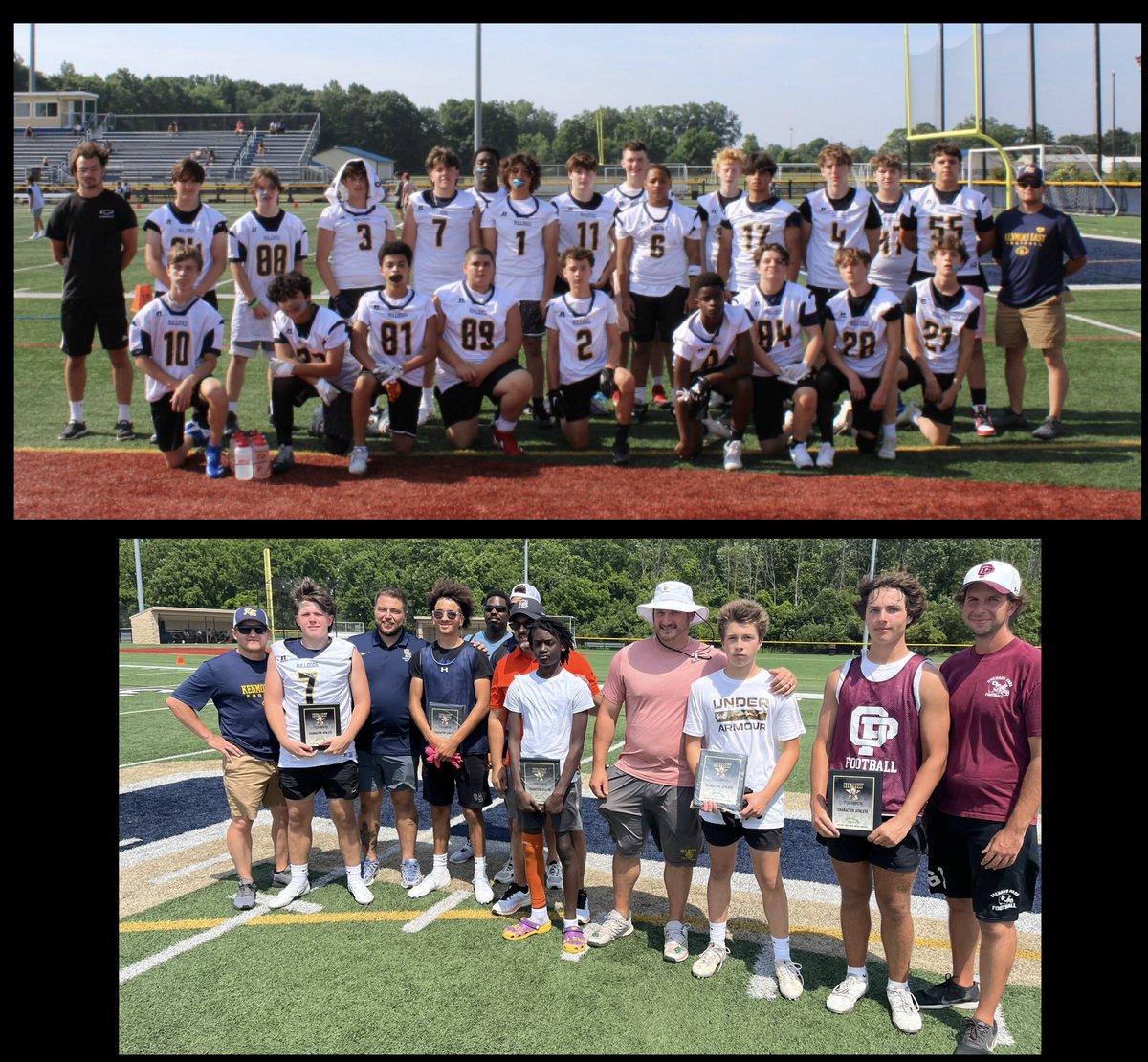CrossTrainingA's tweet image. Thank you to all the teams that came out to play! A special thanks to Athletic Director Chris Schiumo and Sweet Home for Hosting!
Congratulations to Kenmore East on being our Character Team of the Day!
Congratulations to Orchard Park for being the Magnificent 7 Champion!