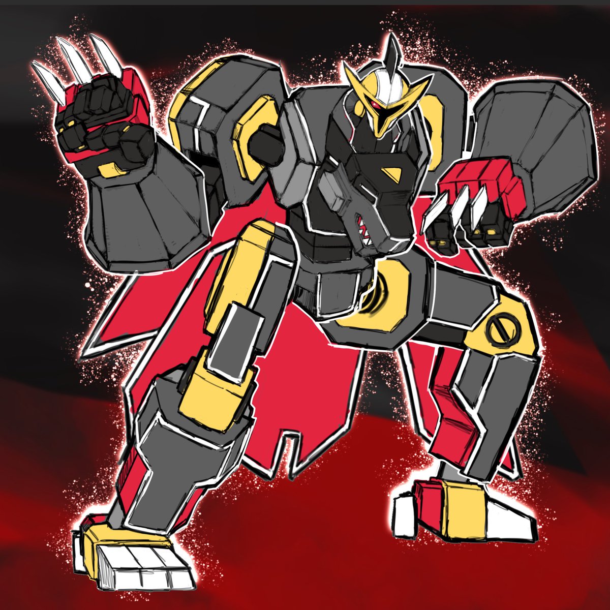 GatesMolten's tweet image. Super Quantal Mech Tyrant Brutus