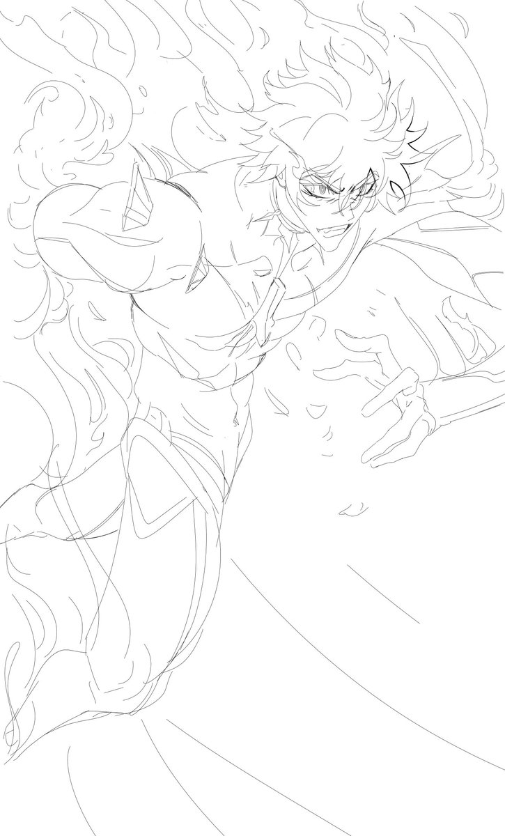 mevos_art's tweet image. WIP
#HonkaiStarRail #Phainon