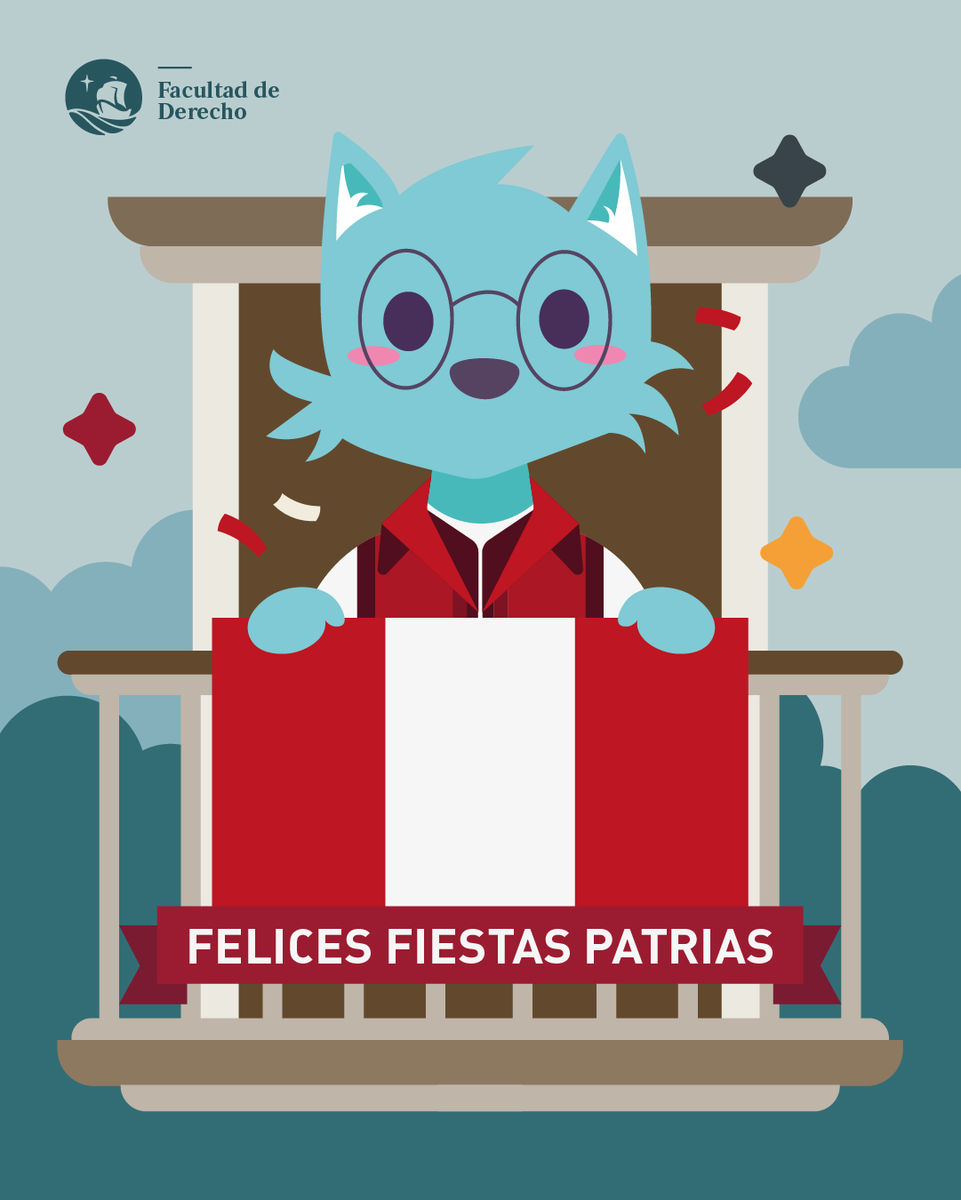 🇵🇪 ¡Felices Fiestas Patrias desde la Facultad de Derecho PUCP! 🇵🇪

Celebramos con orgullo el aniversario de nuestra independencia y renovamos nuestro compromiso con la justicia, la democracia y el bienestar del Perú.

<a href="/pucp/">PUCP</a>
#DerechoPUCP #FiestasPatrias  #OrgulloPeruano