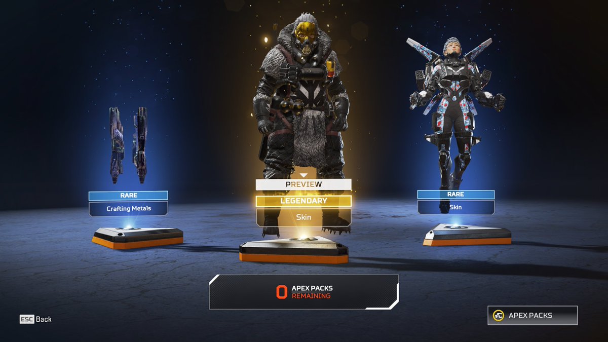 getting all excited for a gold item in pack for this &gt;💔