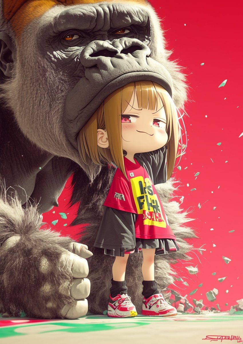 _x_x_x_x_x_21's tweet image. おはす〜🤟🤟
令和7年7月26日(土)
週末楽しんで生きましょ〜(๑و•̀Δ•́)وヨシッ‼︎
※ワタシハシゴト
【ゴリラとワタシ①】