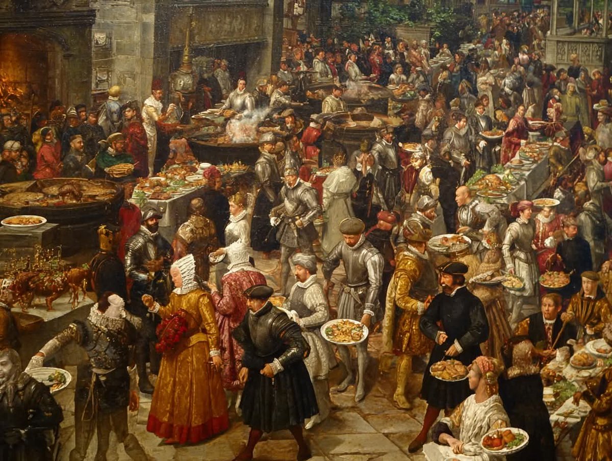 Hosting royalty in 16th Century CE, was no simple affair—it was a high-stakes game of power, prestige, and near-bankruptcy. When Queen Elizabeth I arrived at Sir Thomas Egerton’s Harefield estate in 1602 for just three days, the cost was staggering: 24 lobsters, 624 chickens,