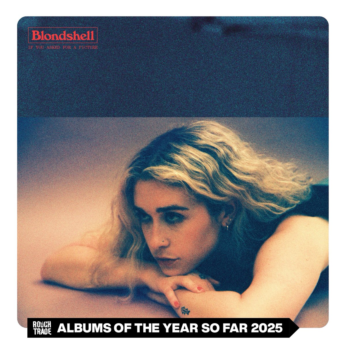 RoughTradeUS's tweet image. "Blondshell's Sabrina Teitelbaum turns up her sharp wit and self-aware sex appeal with 'If You Asked For A Picture,' her second full-length release. Dreamy 90s-influenced indie rock and biting lyrics only a 20-something dating in the digital age could write."
Blondshell is an…