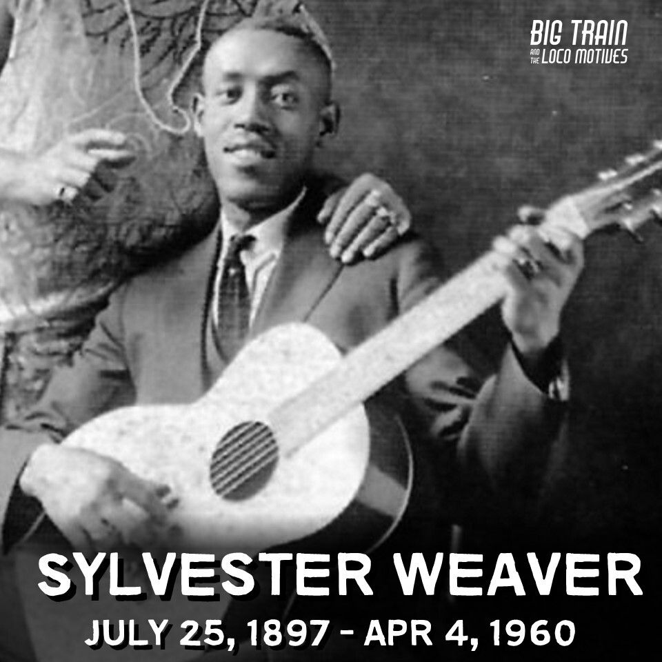 HEY LOCO FANS - Happy birthday to guitarist Sylvester Weaver, who made his mark as one of the first recorded blues guitarists, using a knife as a slide.  #Blues #BluesMusic #BluesSongs #BigTrainBlues #BluesHistory #BluesGuitar #SylvesterWeaver #SlideGuitar