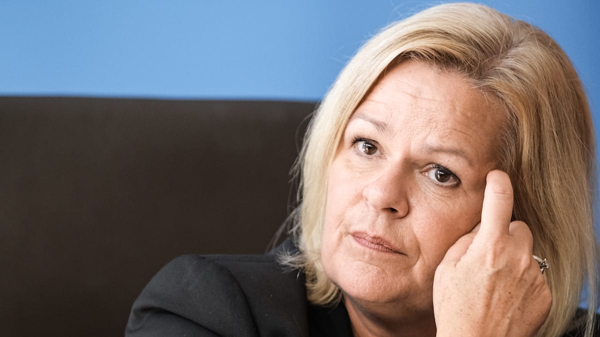 welt's tweet image. Nancy Faeser soll Zeitplan bei AfD-Einstufung mitbestimmt haben to.welt.de/i7zqBG5