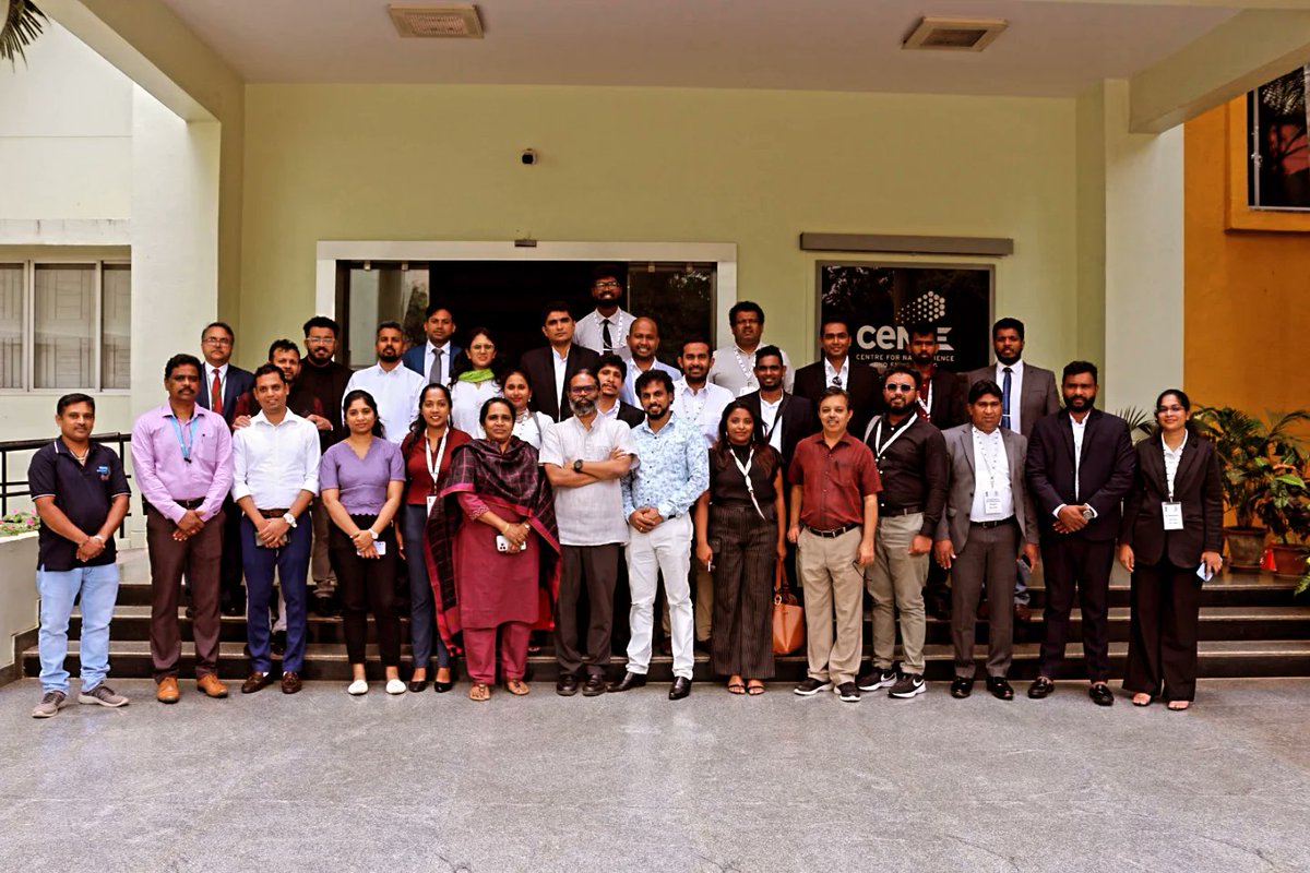 The Young Political Leaders’ Delegation from Sri Lanka  visited the Indian Institute of Science (IISc) where they interacted with faculty and researchers, gaining insights into India's advancements in science, technology, and innovation. The delegates explored linkages to enhance