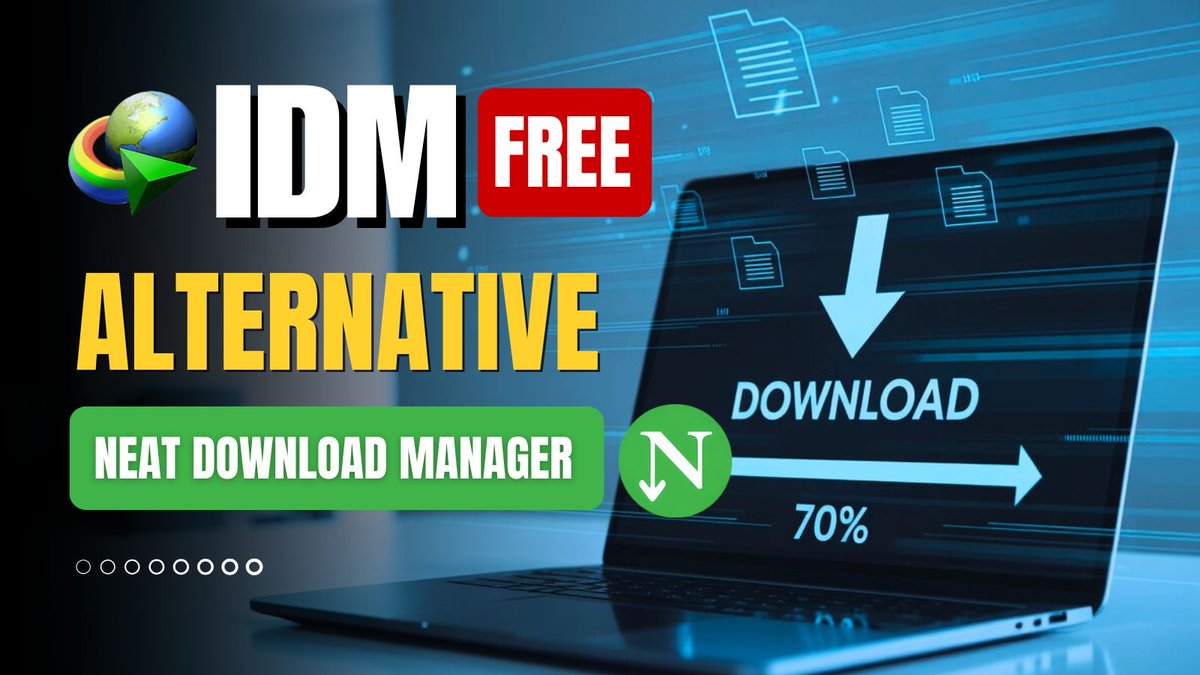 al_IMRAN_coder's tweet image. Looking for a free alternative to IDM?

Neat Download Manager – lightweight, fast &amp;amp; free.
In this video, I’ve shown the full installation + browser integration process.

Watch now ▶ youtu.be/6eQUnFQvXiA

#IDMAlternative #DownloadManager #FreeTools #TechBangla #ImranCoder