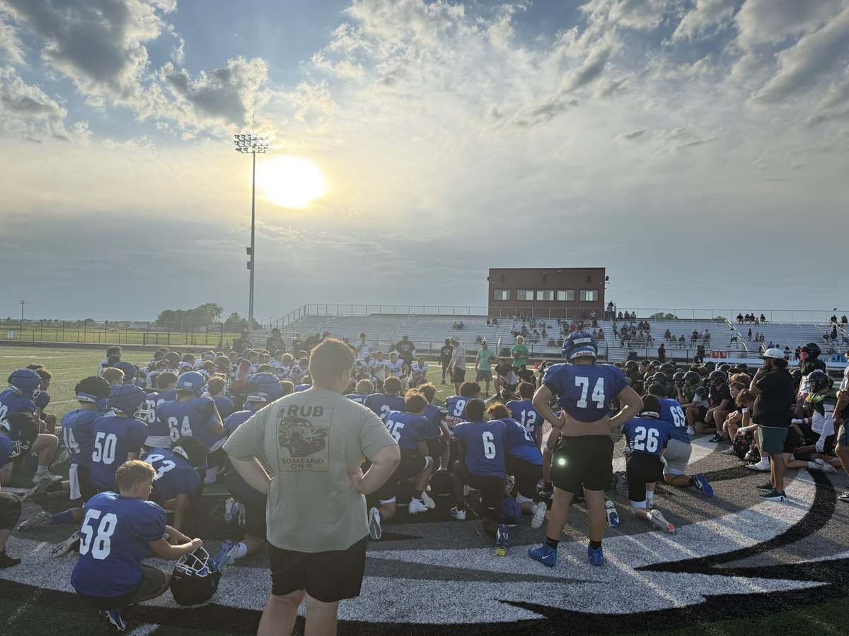We wrapped up a great summer of HS camps last night at Orchard Farm. We have seen tremendous growth since the beginning of June! Now, we move on to our PowerCat Testing next week to see how much we have improved in lifting, jumping, and sprinting. #WrightWay #intothestorm🦬