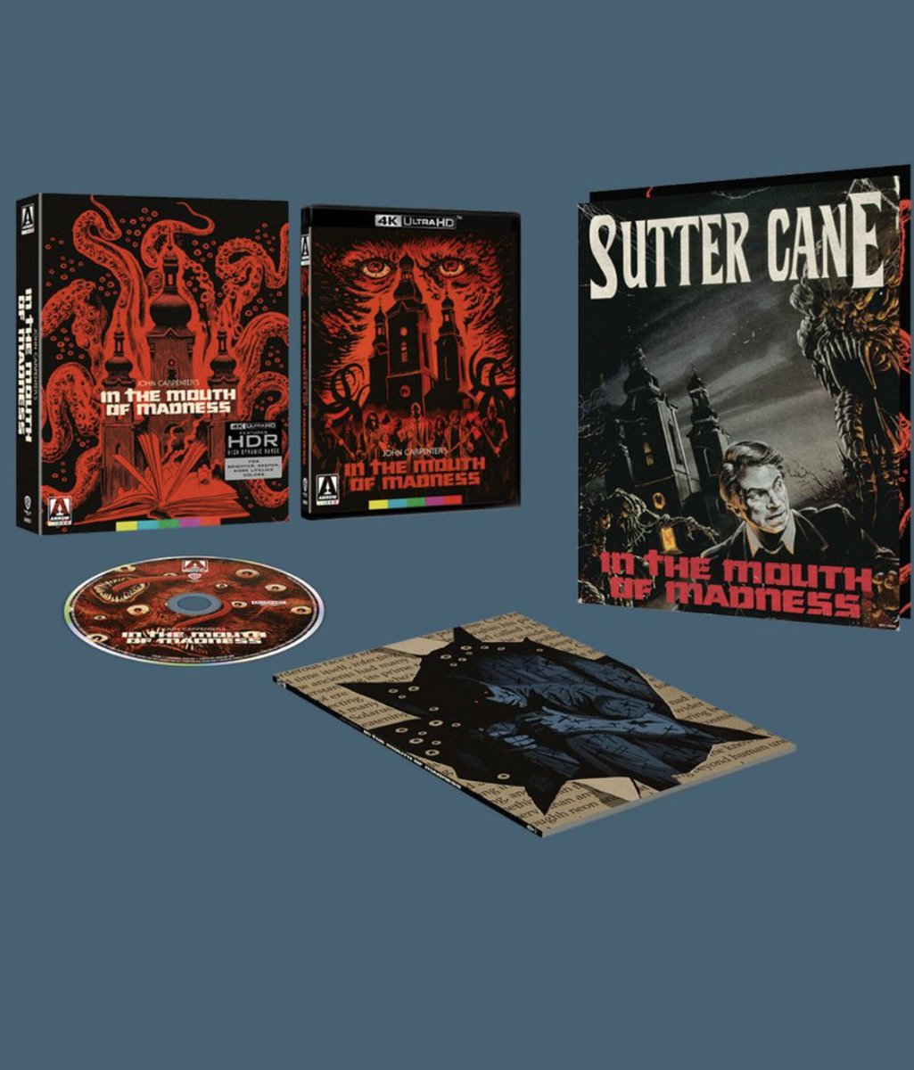 Paul Draper (@paul_pdraper77) on Twitter photo <a href="/JulieCarmen3/">Julie Carmen</a> โDo you read Sutter Cane?โ Just preordered this masterpiece that is the third in โThe Apocalypse Trilogy.โ One of the finest Lovecraftian films ever made.
@ArrowVideo <a href="/stormkingskc/">Sandy King Carpenter</a>
#lovecraft #hplovecraft #johncarpenter <a href="/JulieCarmen3/">Julie Carmen</a> โDo you read Sutter Cane?โ Just preordered this masterpiece that is the third in โThe Apocalypse Trilogy.โ One of the finest Lovecraftian films ever made.
@ArrowVideo <a href="/stormkingskc/">Sandy King Carpenter</a>
#lovecraft #hplovecraft #johncarpenter