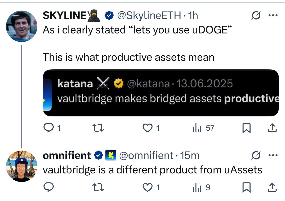 Incenzee's tweet image. I guess this is what happens when you try to school @katana team members on their own product.
Thank you, next