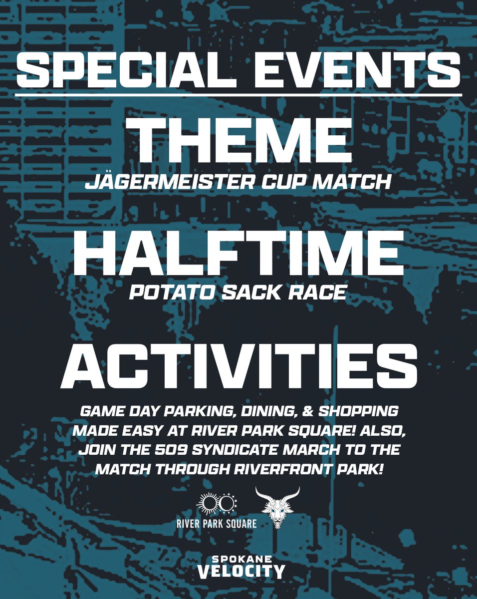 SpokaneVelocity's tweet image. See you at ONE Spokane Stadium tomorrow at 7PM! Read more at the link in our bio!
#SpokaneVelocityFC #LeagueOne #LetsGoSpo #WelcomeToTheEdge #UnfinishedBusiness