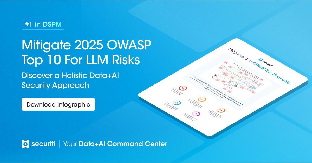 🚨 New #LLM risks are emerging—are you prepared?

Check out our 2025 OWASP Top 10 for LLM Applications infographic to explore key AI vulnerabilities and how to mitigate them. 🔗 Read Infographic: buff.ly/18NYRsK

#AISecurity #OWASP #LLMFirewalls #DataSecurity