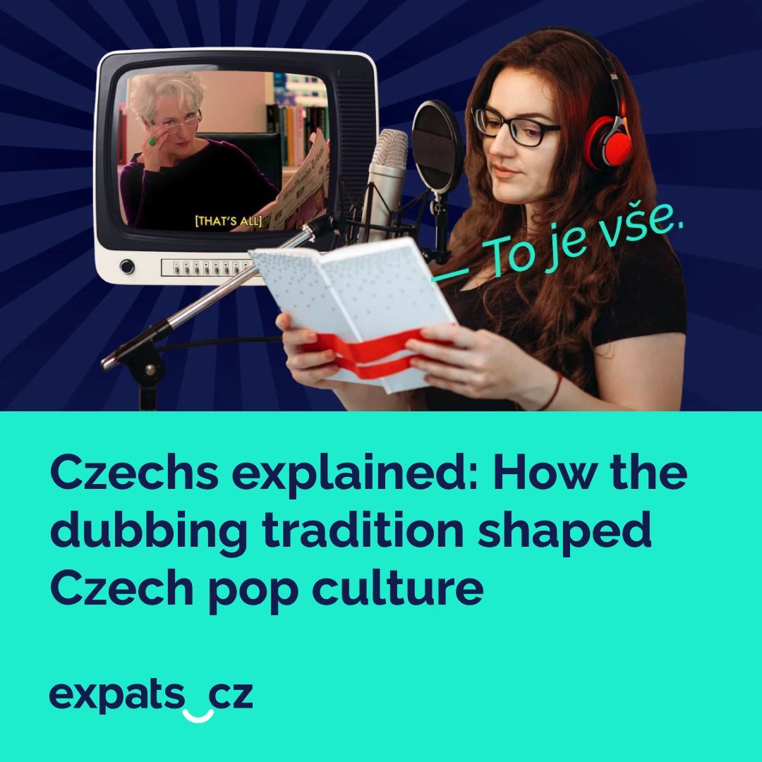 expatscz's tweet image. 📺 What began as a tool of censorship became a habit. Czech dubbing still dominates screens, even as AI and streaming platforms reshape the game.
📽️ For now, Czech dubbing remains a cultural staple, though experts predict a hybrid future.
Read more: expats.cz/r/ukgem