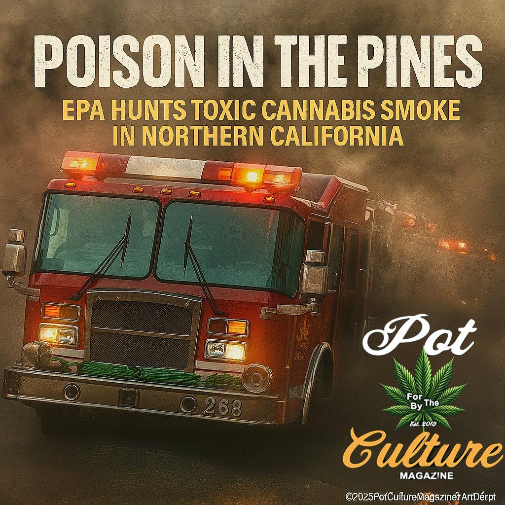 PotCultureMag's tweet image. #SecondSesh: Poison in the Pines (7/21/25)
Pesticide smoke, ICE raids, and rising taxes are choking California’s cannabis dream. As Siskiyou County burns, growers flee to the black market. Is this the end?
wp.me/pflf86-2ys
#PotCultureMagazine #WeedNews #Cannabis #CA #Weed
