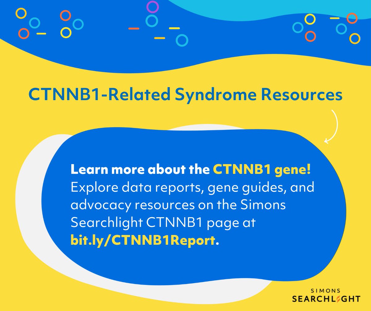 s_searchlight's tweet image. 💛 Today is #CTNNB1AwarenessDay! Huge thanks to @ctnnb1cc for their ongoing partnership.

🧬 We have 299 participants w/ CTNNB1 syndrome in #SimonsSearchlight. Find resources, reports &amp;amp; more: bit.ly/CTNNB1Report

🌟 Let’s raise awareness together! #CTNNB1 #RareDiseaseResearch