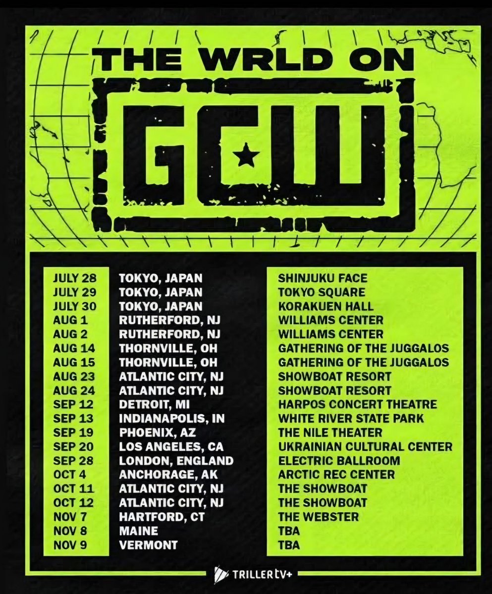 Superstarml's tweet image. FINALLY @GCWrestling_ comes to Maine!! See you on the 8th...
