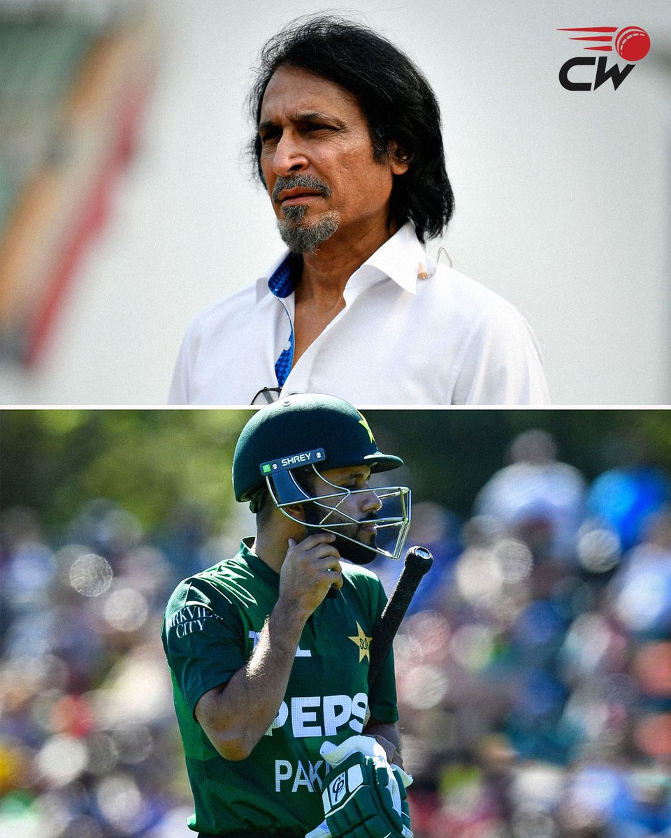 Cricwick's tweet image. ๐ฃ๏ธ Ramiz Raja: "Haris bats at number three but struggles a lot. He appears restless and tries to hit every ball. He needs to work on his shot selection to succeed in this position. I have already communicated this to him personally."