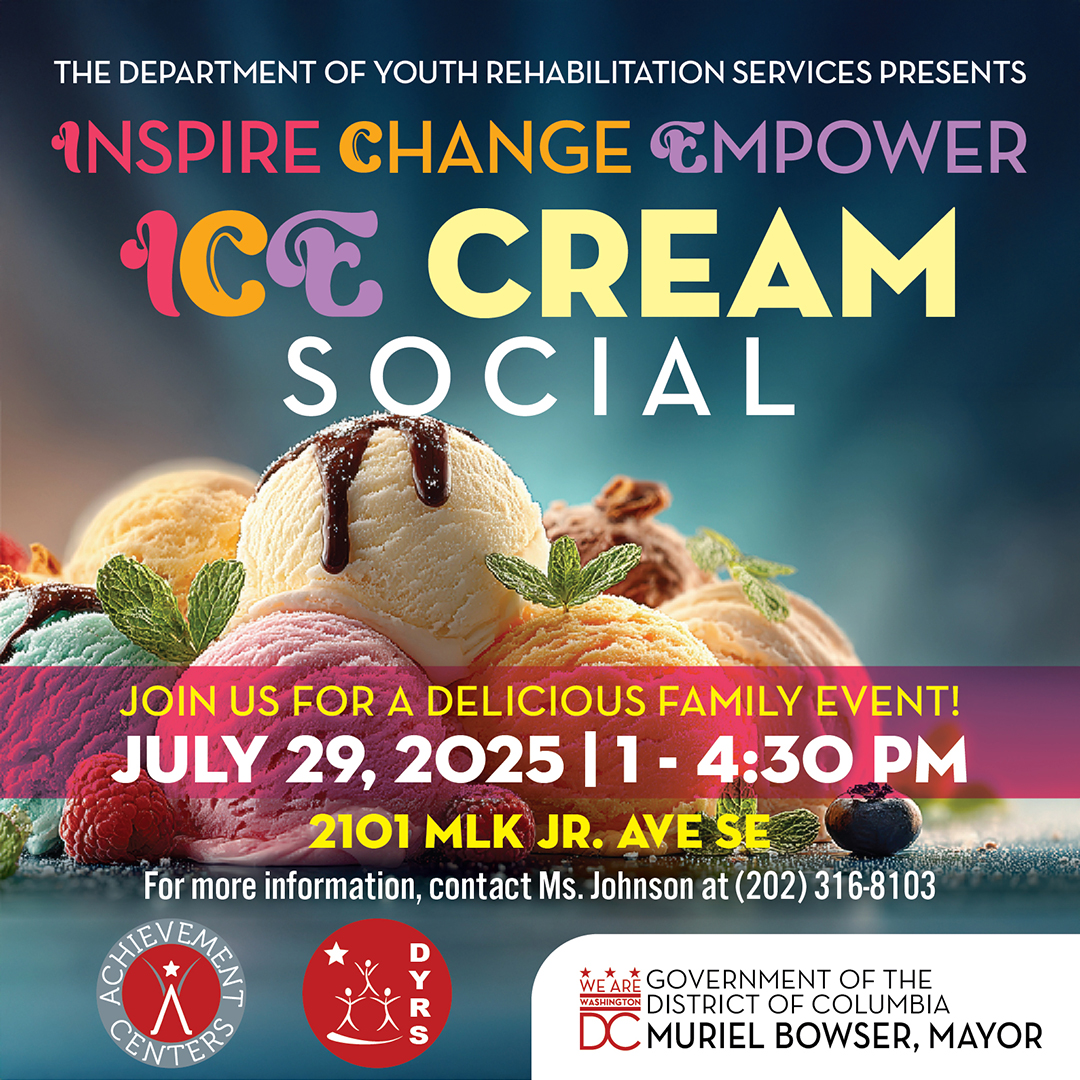 🍦Cool off with us at our Ice Cream Social! Good vibes and good scoops guaranteed! 🎉 #IceCreamSocial #SummerFun #DCyouth #DCfamilies