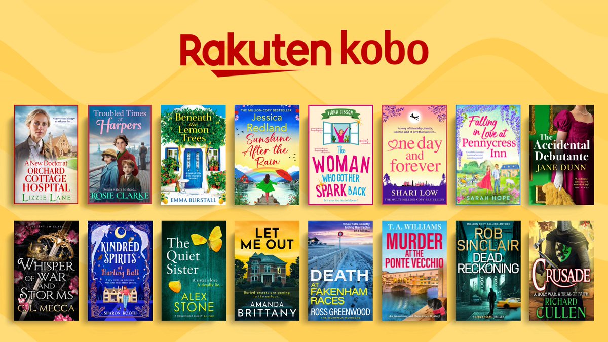 BoldwoodBooks's tweet image. 📚 Calling all Kobo readers 📚
From regency romances to epic historical adventures, there's something for everyone to enjoy! Find your next read here: bit.ly/KoboBoldwood