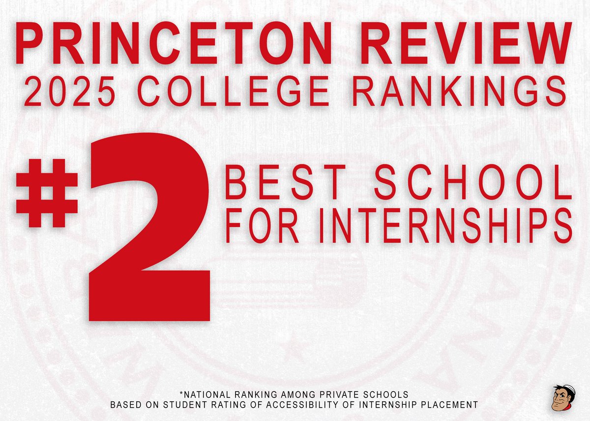 In its annual college guide, The Princeton Review has rated Wabash College #2 nationally among private schools for Best Schools for Internships.

Unparalleled access to internships and career pathways here at Wabash College.

#WAF | #TheRightWay | #TheBrotherhood