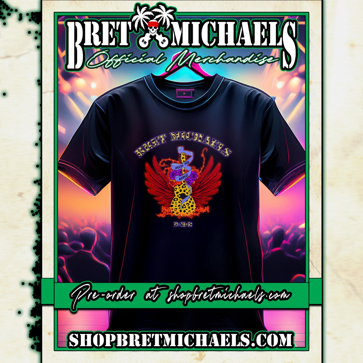 bretmichaels's tweet image. New Ladies Tee Alert! Pre-order online today at ShopBretMichaels.com. Coming Soon to a live show near you!
Direct Link --> shopbretmichaels.com/Cheetah-Print-… or in Linktree in Bio
#FlashbackFriday #80sStyle #OfficialMerch #ShopBretMichaels