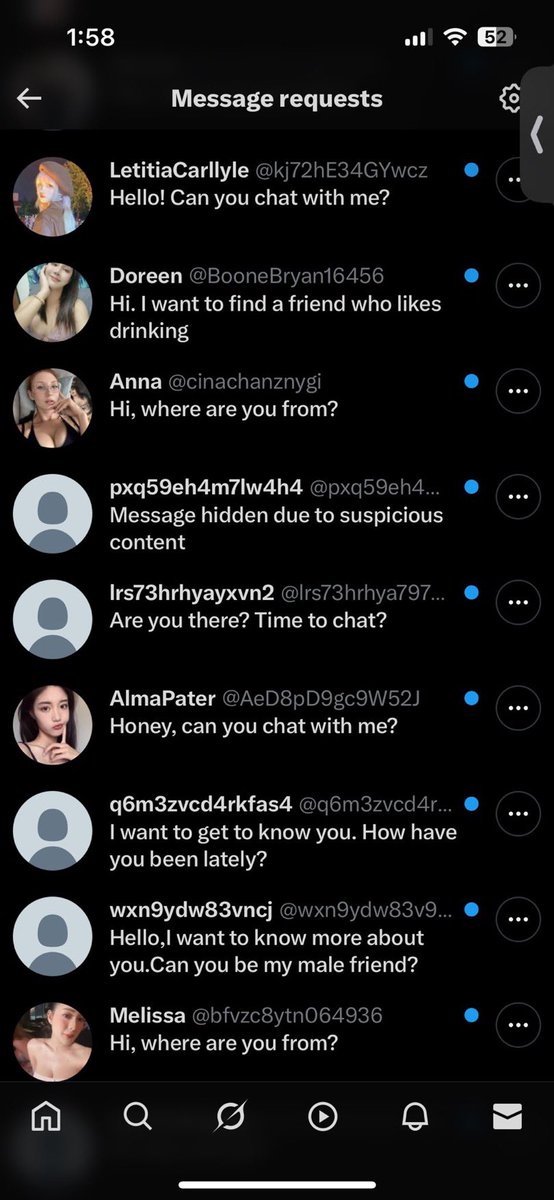 NOTcabreeyo's tweet image. If you’ve ever tried to DM me and I didn’t respond, just know it wasn’t intentional. 

This is what my inbox has looks like
(I get dozens daily)