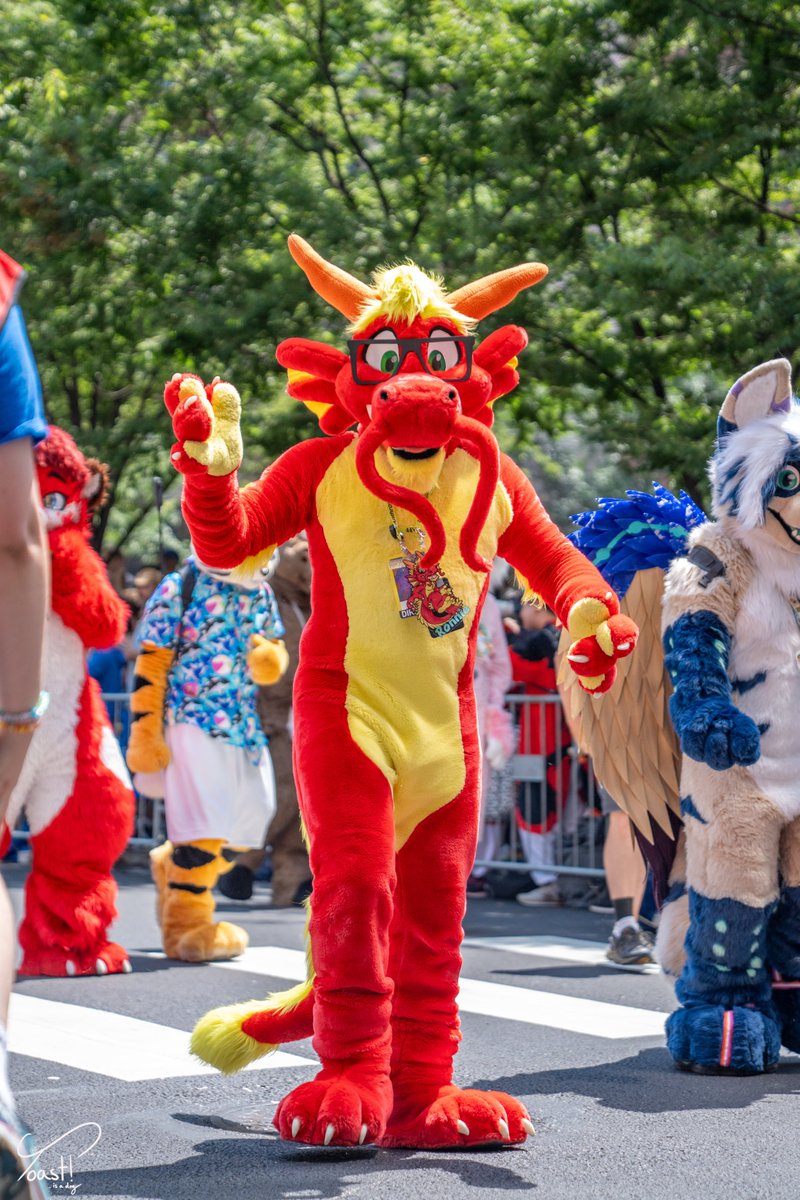 ✨ just keep noodling 🐉

📸 <a href="/ToastIsADog/">Toast! 🥪 🔜 AC</a> #FursuitFriday