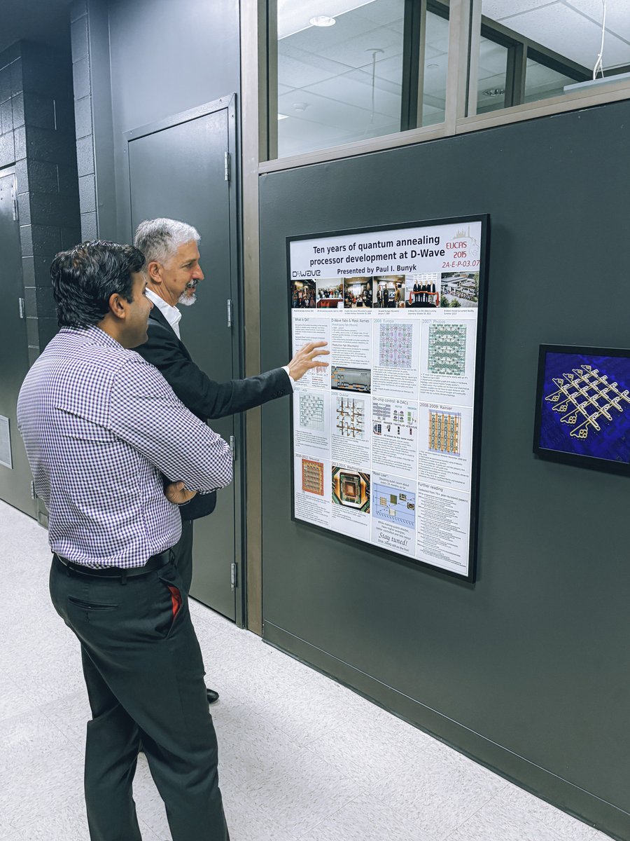 Taleeb's tweet image. Toured @dwavequantum's engineering centre of excellence in Burnaby to learn how they're developing and delivering the world's first commercial quantum computing systems.
To stay competitive, Canada needs an economy ready for the future — and we're building it right here in BC.