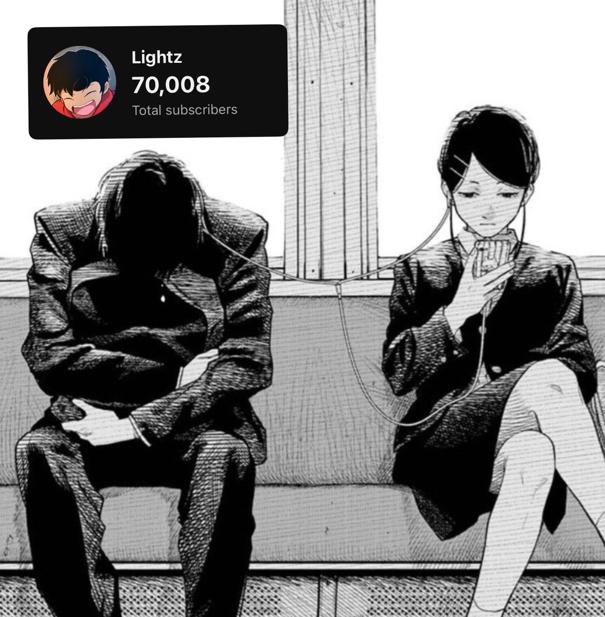 LightzTweets's tweet image. 70K on YouTube … I’m so honoured and fortunate