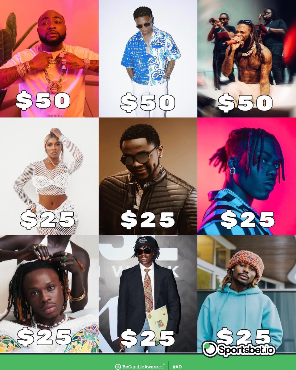 Edmaster1234's tweet image. You’ve got just $100 to book 3 artists for your birthday party, who are you calling?