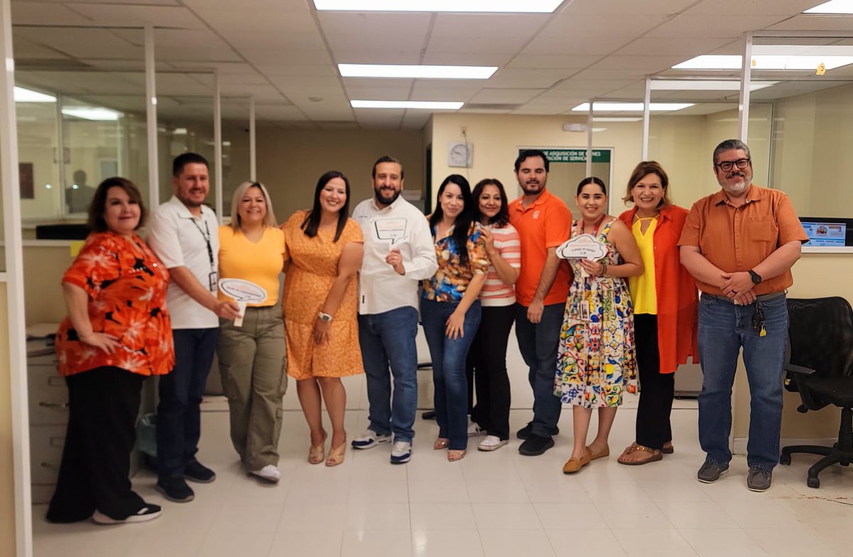 🧡 Hoy en el #IMSSBC nos vestimos de naranja por #EntornosLaboralesSinViolencia

✔️ Establezco y respeto mis límites
✔️ Respeto la vida privada de mis compañer@s
✔️ Asumo mi responsabilidad
✔️ Trabajo en equipo

¡Sí al respeto, NO a la violencia!