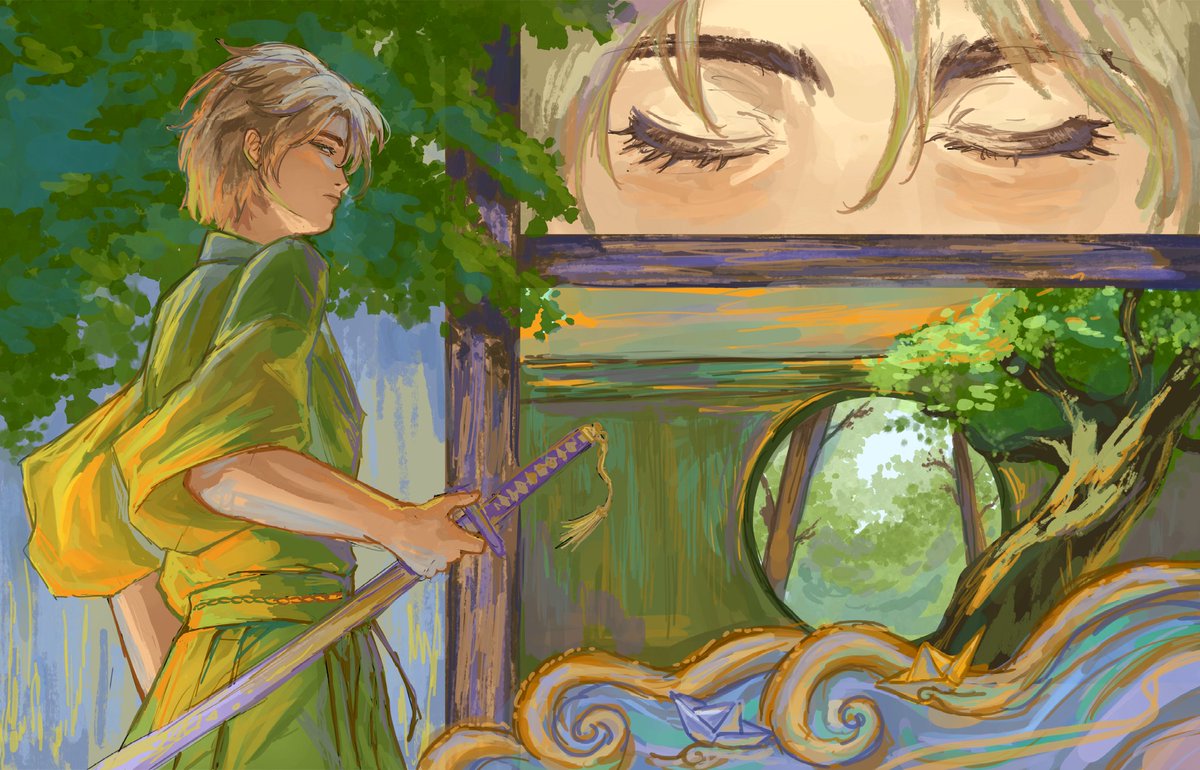 Stillness in the storm 🍃 #ninjago