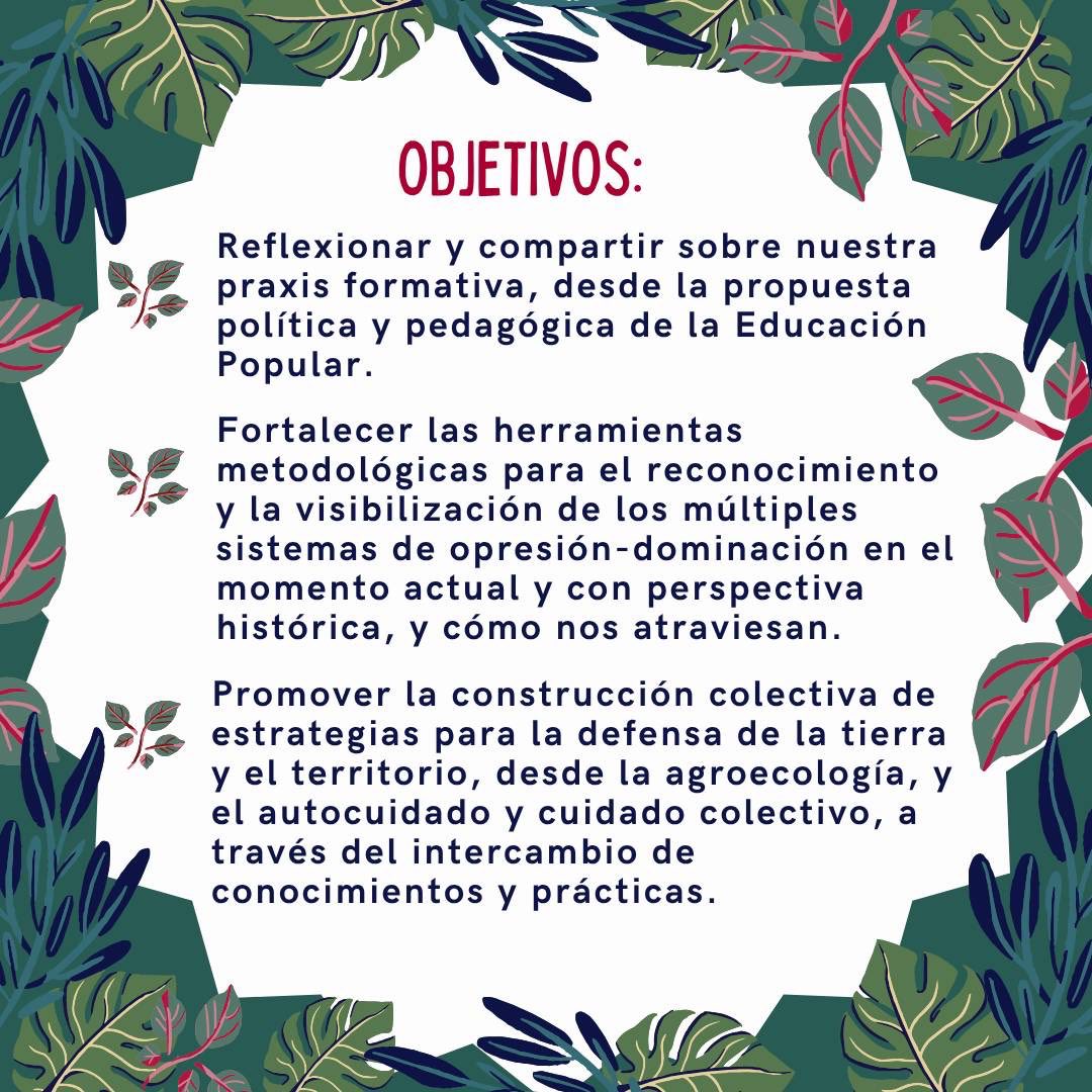 imdecac's tweet image. Ven a formar parte de la Comunidad de Aprendizajes para una Praxis Emancipatoria, la CAPE, en su edición sur, a realizarse en San Cristóbal de las Casas, Chiapas.
Regístrate antes 10 de agosto, 🔗registro: forms.gle/oquzhhFthdmpBb…
Correo: imdec.educacionpopular@gmail.com